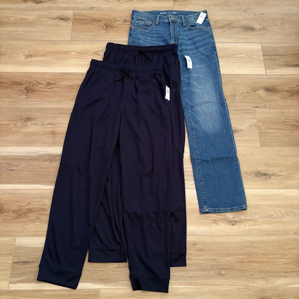 Mixed Lot of 3 Boy’s Jeans and Joggers XL (14-16)
